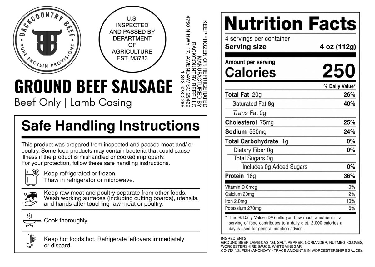 Fresh Farmer Sausage